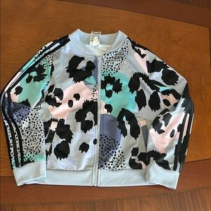 Adidas Kids Jacket - Black, Blue, Pink, White